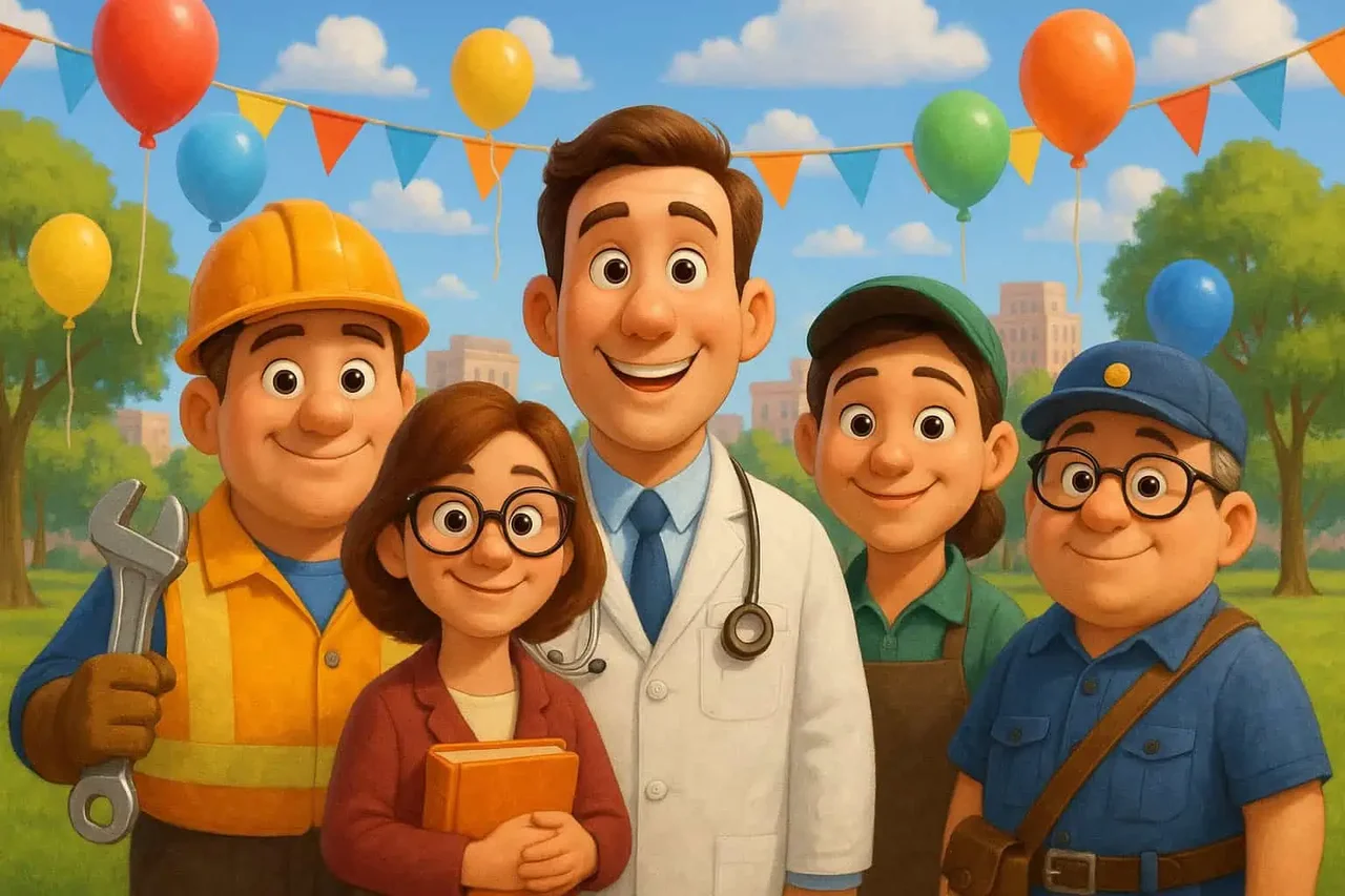 május 1. - Munka ünnepe