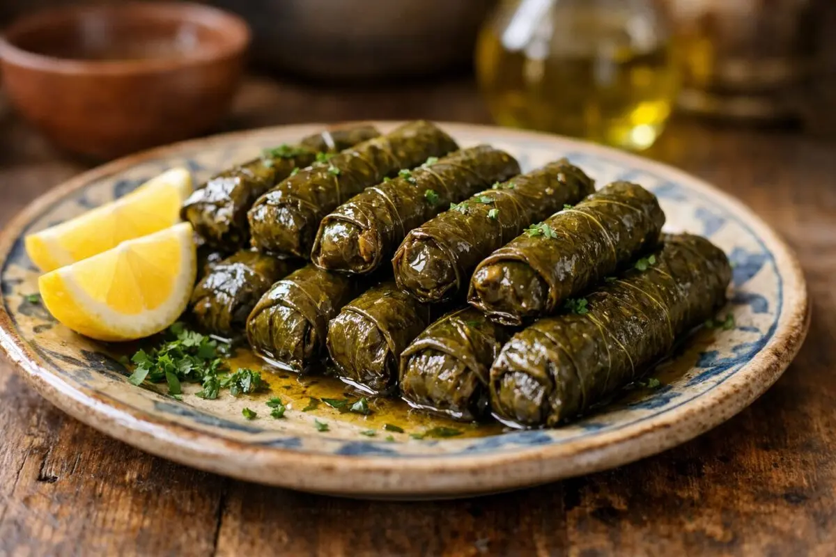 Dolma története és autentikus töltött szőlőlevél