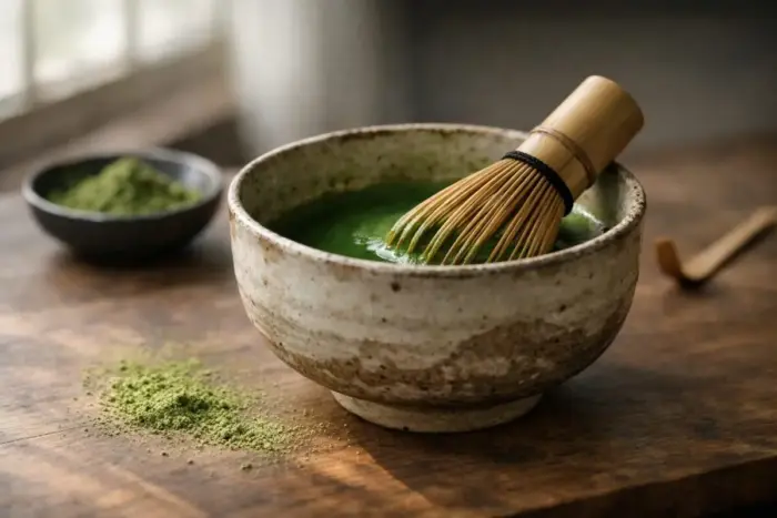 matcha hatása