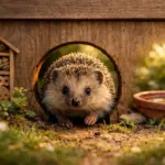 sünbarát kert kialakítása sündisznó-autópályával rovarhotellel és sünházzal 2026-ban