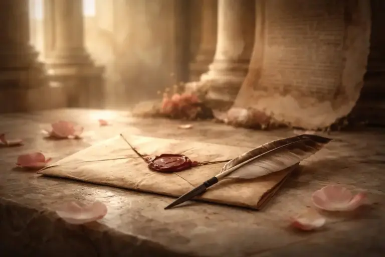 A Valentin-nap története – Történelmi hangulatú illusztráció