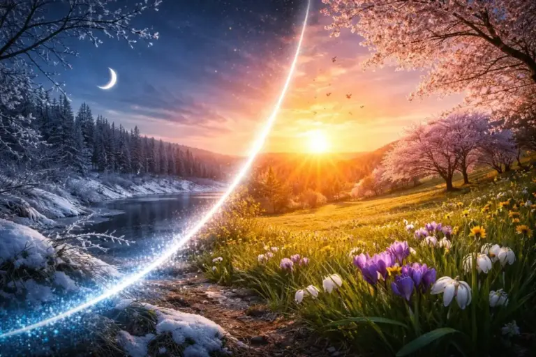 Csillagászati tavasz Kezdete - Március 20.