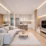 modern panel felújítás ötletek egy kis lakás belső terek modernizálásához