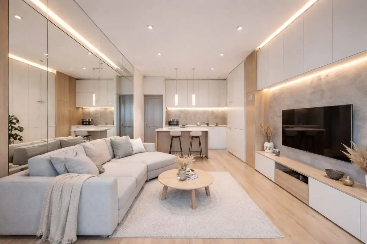 modern panel felújítás ötletek egy kis lakás belső terek modernizálásához